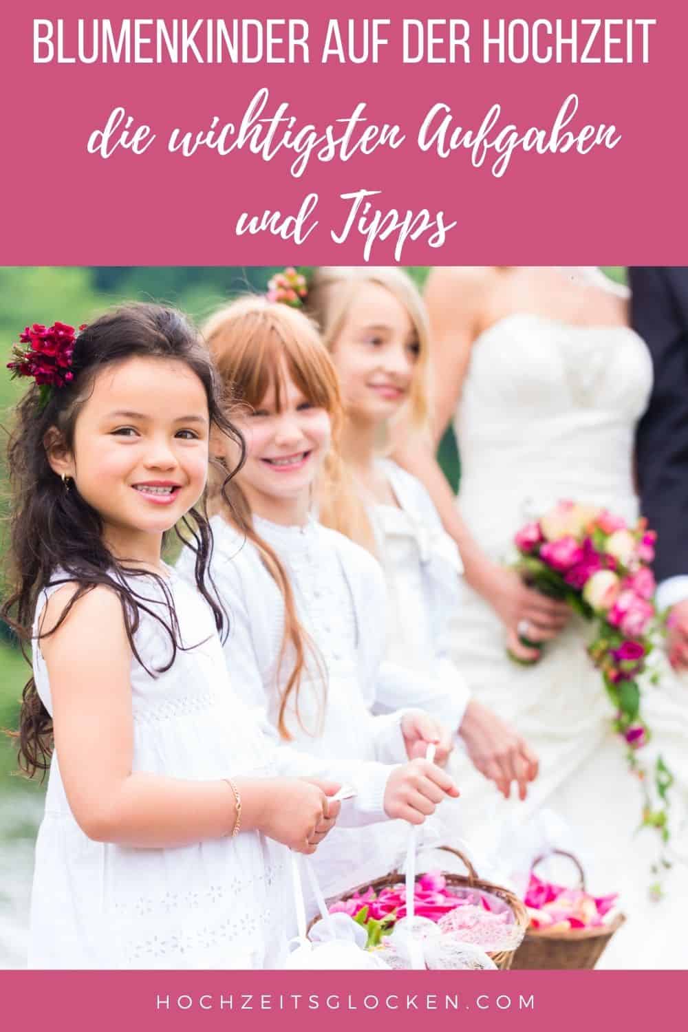 Blumenkinder auf der Hochzeit - die wichtigsten Aufgaben und Tipps pinterest