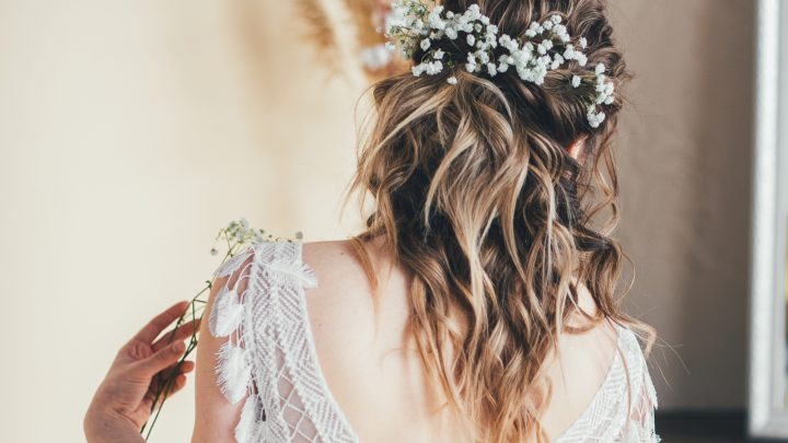 Die schönsten Ideen für Brautfrisuren offen