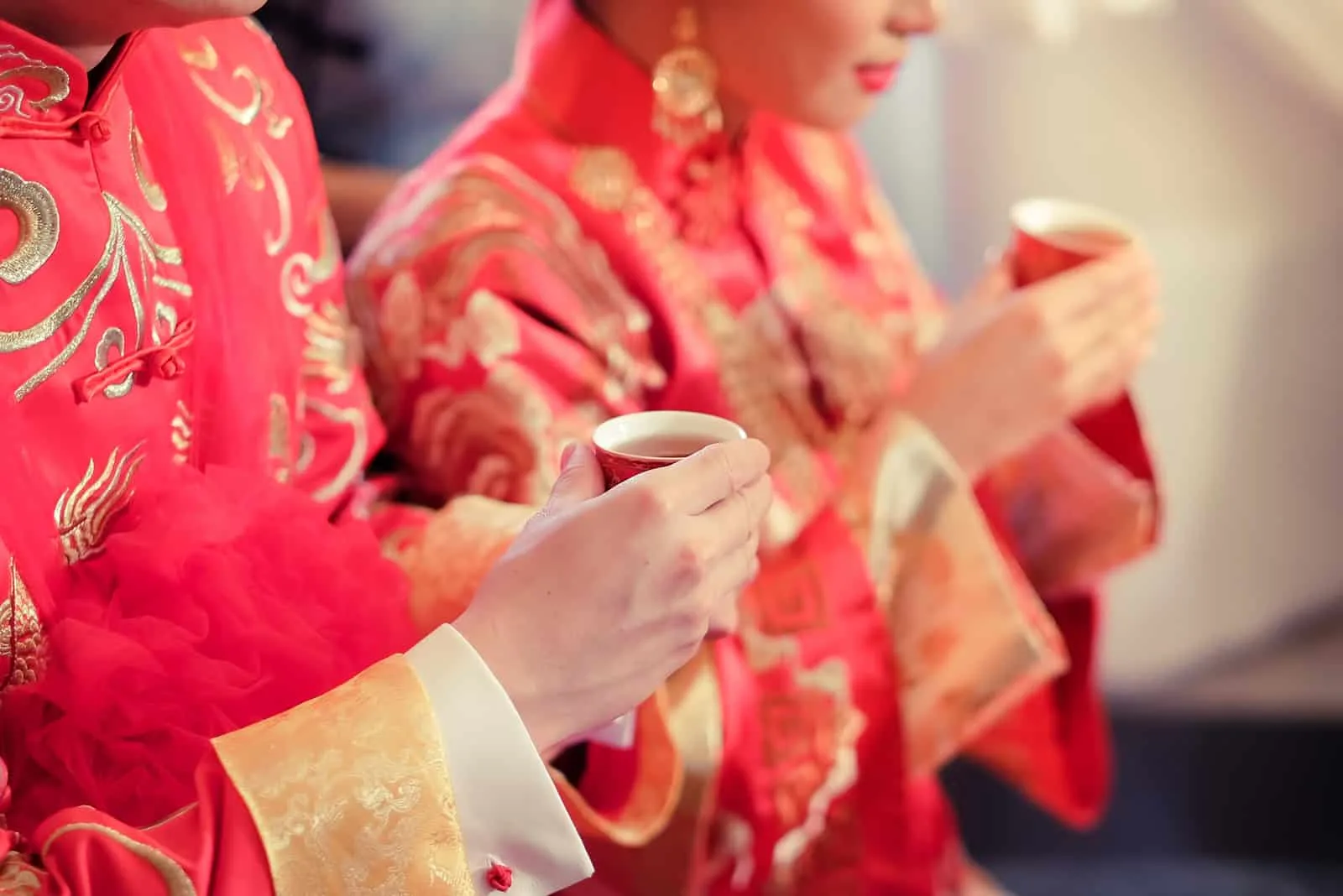 chinesische Hochzeitskultur im neuen Jahr