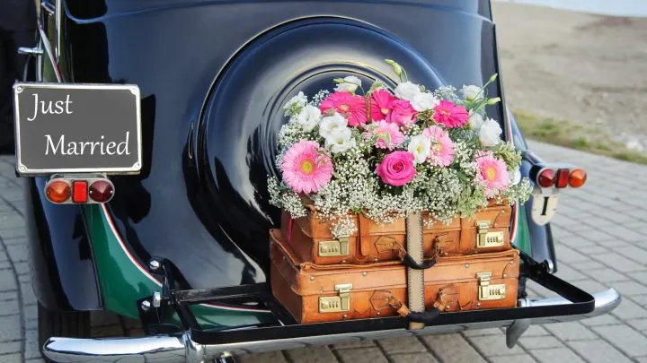 Die schönste Autodeko zur Hochzeit