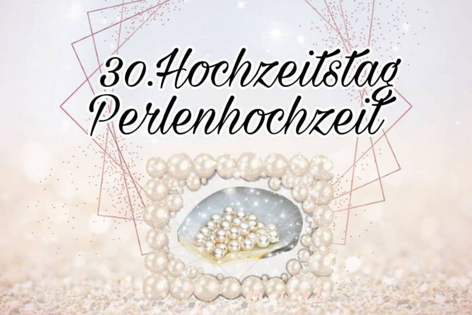 30. Hochzeitstag Bräuche, Geschenkideen und Sprüche zur Perlenhochzeit