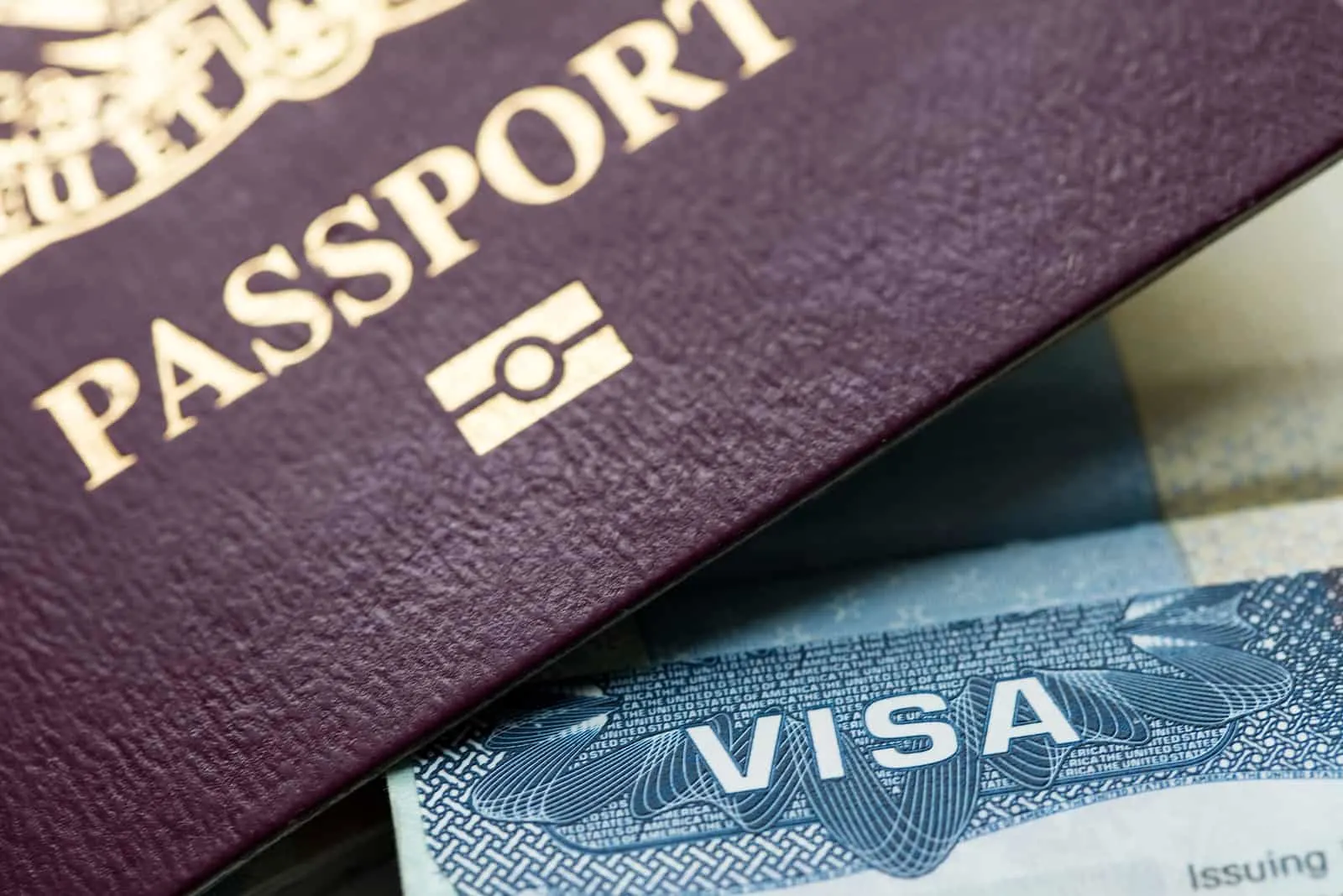 Reisepass und Visum