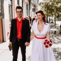 Rockabilly Hochzeitspaar