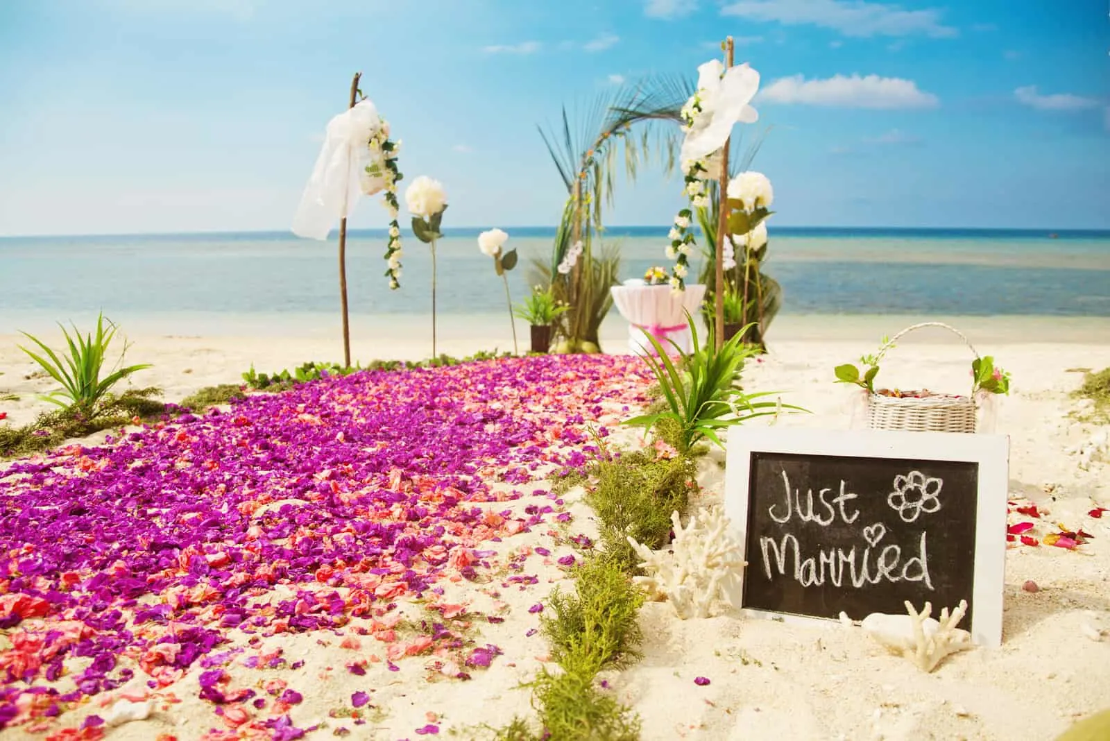 Hochzeitslocation am Strand
